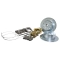 EMPI 22-6136-0 Disc Brake Kit, 5 On 4-3/4 Chevy, with E-Brake Short Spline