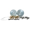 EMPI 22-6137-0 Disc Brake Kit, 5 On 4-3/4 Chevy, with E-Brake, Long Spline
