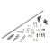 EMPI 43-5221-0 Dual Carb Linkage Kit, for 34 EPC & ICT Carbs Hex Bar 27.25