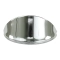 Headlight Eyebrow, Chrome Smooth, Sold As Pair