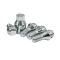 EMPI 70-2707-0 Chrome Wheel Lock Lug Bolts, 14mm, 60 Degree, 4 Pack