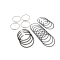 EMPI 98-1209-B Piston Ring Set, 94mm, 1.5 X 2 x 4, with Chrome Top Ring