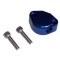 Latest Rage AC127014BL Fuel Pump Block Off with Vent, Blue