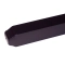 3 Panel Billet Rear View Black