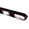 3 Panel Billet Rear View Black