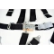 Utv 2X2 Padded 4 Point Seat Belt, Black with Duck Bill Latch