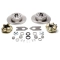 IAP AC498004 Disc Brake Kit, 5 on 4.5 Ford, Chevy 4.75, For King Pin